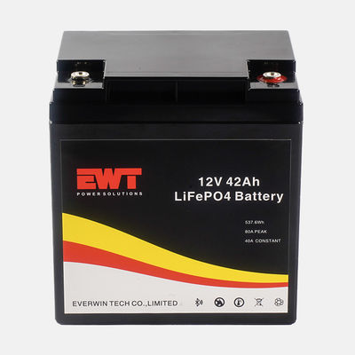 Mua 12V 12.8V LFP Lithium Iron Phosphate Battery Pack với vật liệu anode 42Ah LiFePO4 IFR32700 Thay thế online manufacture