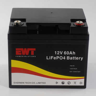Mua 12V 60AH pin Lithium Iron Phosphate với hỗ trợ Bluetooth Logo tùy chỉnh sản xuất trực tuyến