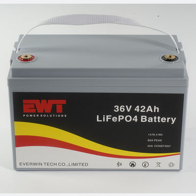 Mua 36v 42Ah pin lithium ion 2000 chu kỳ trọng lượng nhẹ tuổi thọpo4 36v 42ah pin gói với BMS sản xuất trực tuyến