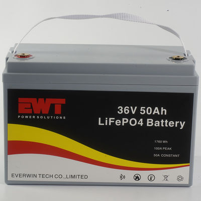 Mua Bộ pin 36V 50AH LiFePO4 Điện lực cho xe giải trí di động cho hệ thống lưu trữ năng lượng sản xuất trực tuyến