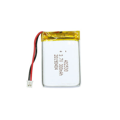 Bộ pin Lithium Polymer tùy chỉnh 3.7v 300mah Pin LiPo 402530