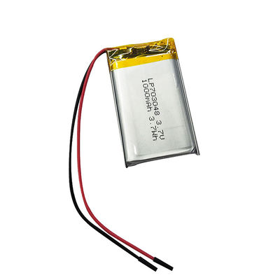 Năng lượng pin Lithium Polymer 3.7v 1000mah pin LiPo 703048