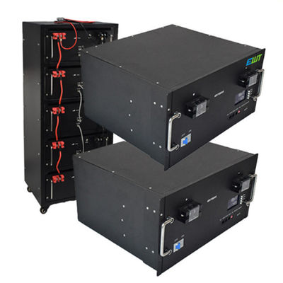Công nghiệp STABLE CASE 5U 48V 100AH LITHIUM IRON PHOSPHATE BATTERY PACK Đen chống nước và chống bụi