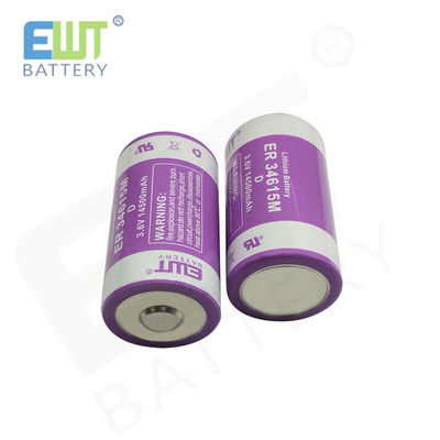ODM Pin Lithium Ion Capacity 3.6V 14500mAh ER34615M