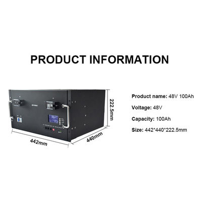 Bộ pin Lithium Iron Phosphate 48V Anode 100Ah