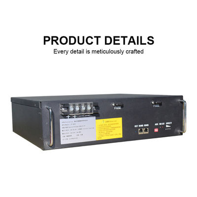 Đen 48V Lithium Iron Phosphate pin gói xe máy điện Lifepo4 pin