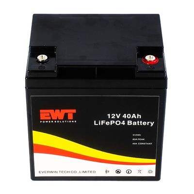 Kích thước tùy chỉnh 12V 40Ah pin xe trượt ván điện