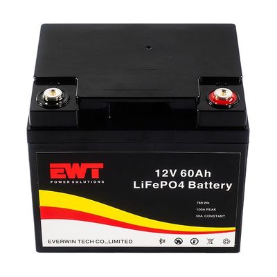 EWT Hệ thống năng lượng dự phòng LiFepo4 12v 60ah Bộ pin