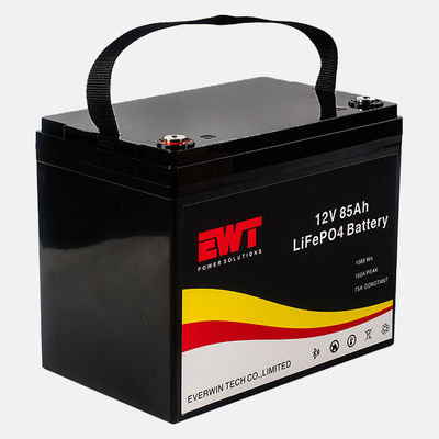 12V Lithium Iron Phosphate Battery IFR32700 12.8V 85Ah Lithium ion LFP Battery Pack cho năng lượng mặt trời