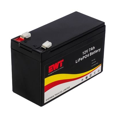 Pin Lithium Ion sạc lại LifePo4 Battery Pack 12V 7AH cho Hệ thống Mặt trời