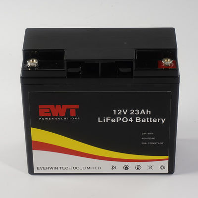 Pin LifePo4 12V 23AH có thể tùy biến với Chứng chỉ RoHS Capacity cao