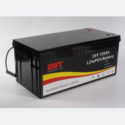 Pin sạc 24V 120Ah di động với thiết bị T8 tùy chỉnh