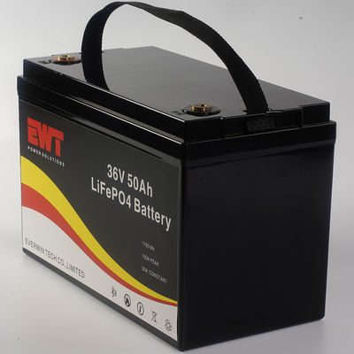 Thiết bị làm sạch an toàn cao Lifepo4 Bộ pin 36V 50Ah với thời gian làm việc dài
