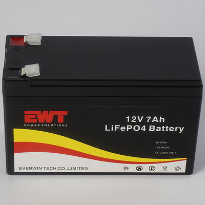 Long Life 12V 7AH VRLA Lifepo4 Deep Cycle Lithium Iron Phosphate pin Pack