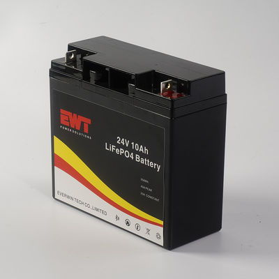 Bộ pin LiFePO4 24V 10Ah với BMS cho hệ thống năng lượng tái tạo