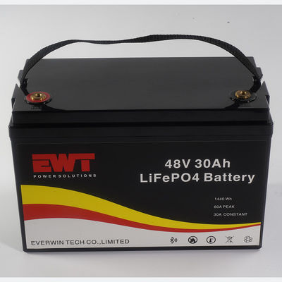 Smart Battery Pack Capacity Display Với BMS 48V 30AH Support Factory Dịch vụ OEM