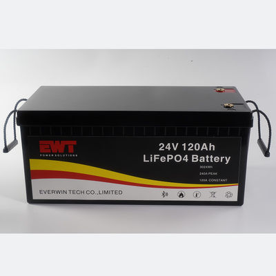 24V 120AH Lifepo4 Bộ pin nhẹ và an toàn cao cho nguồn cung cấp điện UPS
