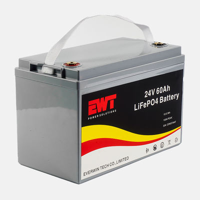 24V 60Ah LiFePO4 pin cho tàu điện 30A xả 640Wh Điện ra -20 °C đến 45 °C