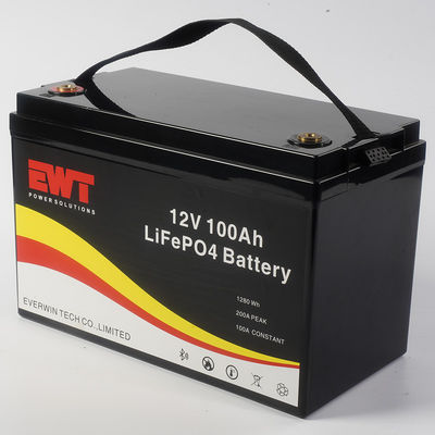 12 Volt High Discharge Rate Battery Pack với dòng điện sạc 10A và -20°C đến 60°C