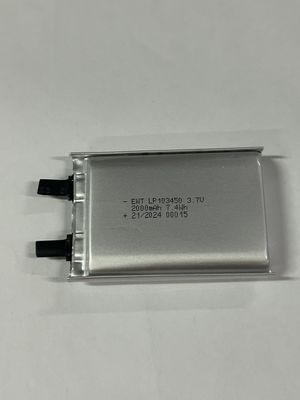 3.7V điện áp danh nghĩa pin phim mỏng bạc Nguồn điện cho các ứng dụng khác nhau