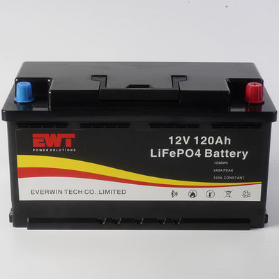 Mô-đun pin Lithium Iron Phosphate 12V 120AH có thể tùy chỉnh để tích hợp hệ mặt trời