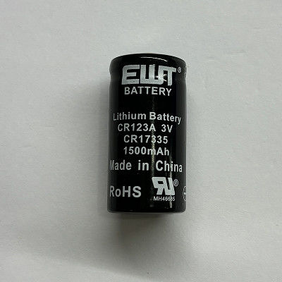 Điện áp cao 2.0V CR123A 3.0V 1500MAH pin Li/mangan dioxide cho thiết bị điện tử