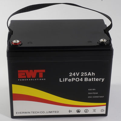Pin LiFePO4 24V có vật liệu anode LFP và BMS tích hợp cho các ứng dụng công nghiệp