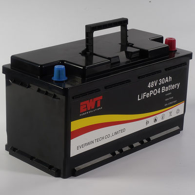 Thiết kế bền 48V pin Lithium Iron Phosphate với tác động môi trường thấp và CC / CP / VP