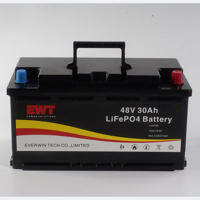 Thời gian sạc nhanh 48V LiFePO4 nguồn cung cấp điện cho các ứng dụng nhỏ gọn