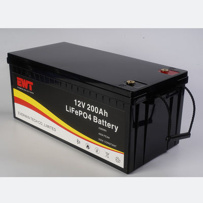 Bộ ắc quy lithium với các thành phần LiFePO4 cho hệ thống năng lượng mặt trời 12V