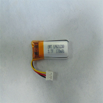 Li-polymer Cell cho LP621230 3.7V 170mAh Lithium Polymer Battery Hiệu suất và độ bền vượt trội