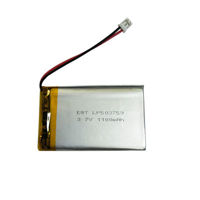Pin sạc Lithium Polymer LP503759 3.7V 1100mAh cho hiệu suất lâu dài