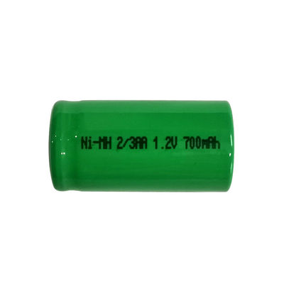 Pin sạc lại Ni-Hh nhẹ và bền với dòng điện xả tối đa 1,0A