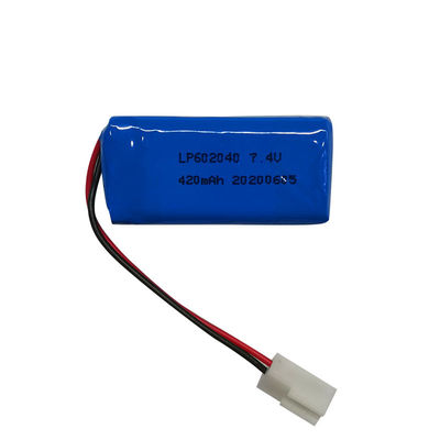 Loại kết nối tùy chỉnh pin Lithium Polymer 1A Max sạc dòng nhiệt độ -20C -60C