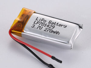 High Capacity LiPo Pack LP701429 3.7V 270MAH Sự nâng cấp cuối cùng cho xe RC của bạn từ Leading