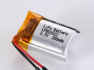 LP801622 3.7V 200MAH Prismatic Lithium Polymer Rechargeable Battery Giải pháp điện tối ưu cho doanh nghiệp của bạn