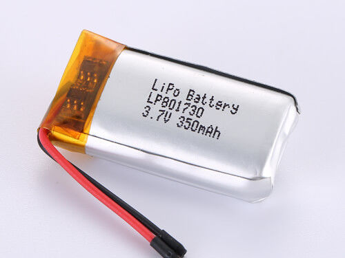 LP801730 3.7V 350MAH pin LiPo cho bất kỳ ứng dụng bền và chống nhiệt độ