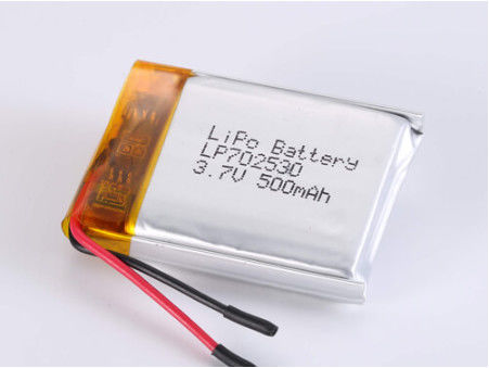 3.7V 500mAh pin Lithium Polymer Cell pin sạc lại được chứng nhận ROHS cho các ứng dụng hạng nặng