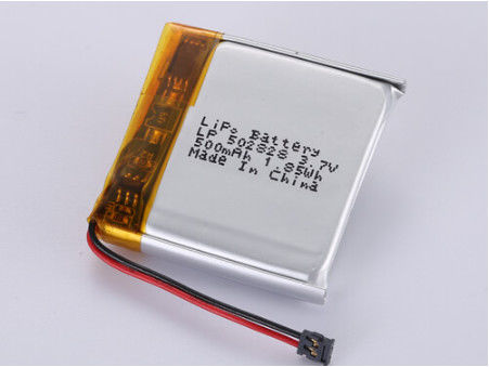 Pin Lithium Polymer LP502828 3,7V 500MAH có tuổi thọ dài cho giao hàng TNT và thiết bị điện tử