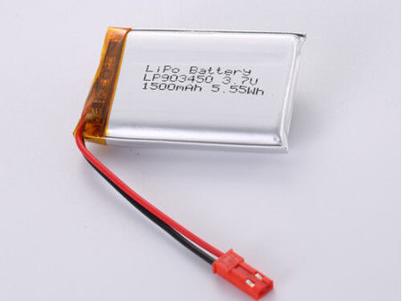 LP903450 3.7V 1500MAH Thiết kế túi hạng A pin Lithium Polymer với Chứng chỉ FCC