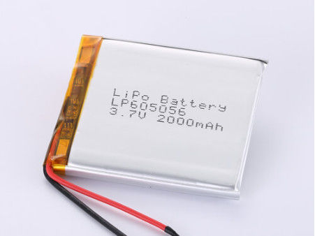LP605056 3.7v Lipo pin Lithium Polymer pin dung lượng cao 2000MAH PCB bảo vệ Polymer Li-ion pin sạc