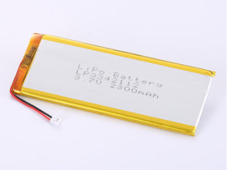 LP3342112 3.7V 2300MAH Pin Lithium Polymer Capacity LiPo Pack với thời hạn sử dụng 1 năm