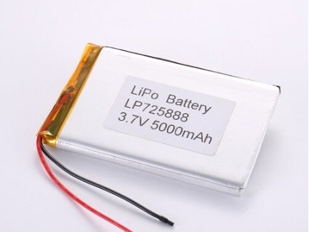 5000MAH LP725888 Pin Lithium Polymer Nạp đầy Voltage 3.7V cho các nhà sản xuất sản phẩm