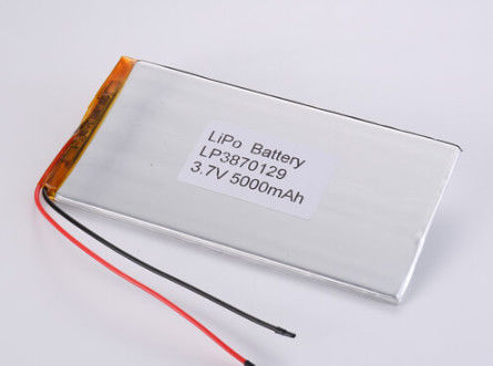 3.7V 5000mAh pin Li-ion với thời gian sạc 2-3 giờ OEM và ODM hỗ trợ