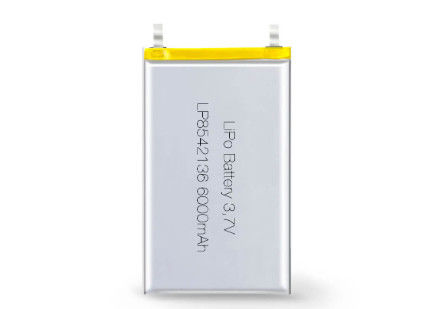 LP8542136 3.7V 6000mAh Polymer Li-ion pin sạc lại cho 3.7V áp dụng điện áp OEM và ODM hỗ trợ