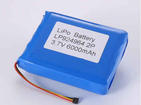 500 chu kỳ 3.7V 6000mAh pin Li-ion cho lớp A Li-polymer pin nhiệt độ xả -20 ° C đến 60 ° C