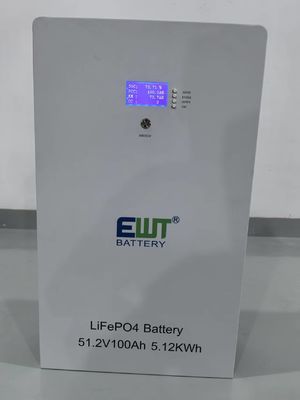 Ưu tiên EWT LiFePO4 51.2V 100Ah 5,12kWh pin cho năng lượng mặt trời và RV đáng tin cậy
