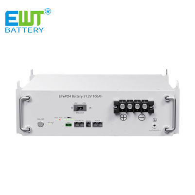 Các nhà sản xuất pin Li-ion 51.2v 100ah pin mặt trời lithium iron phosphate hệ thống cung cấp điện khẩn cấp công suất lớn