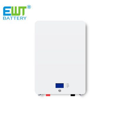 Hỗn hợp pin Phosphate Sắt Lithium thân thiện với môi trường 48v 100ah Nhà gắn tường pin mặt trời PV với Chứng chỉ CE / RoHS / UL