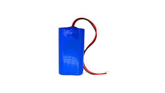 Khối pin lithium iron phosphate 18650 7.4V 2200MAH Nhiệt độ xả -20-60C Khối pin lithium 3.7V với vỏ sắt